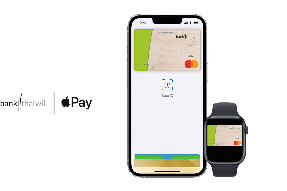 Keyvisual Bank Thalwil Apple Pay