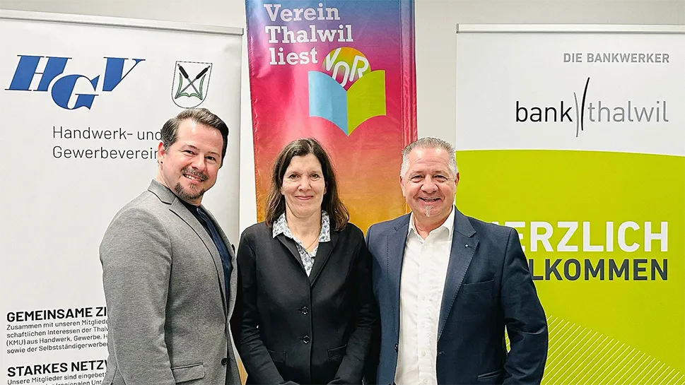 «Thalwil liest vor» bei der Bank Thalwil