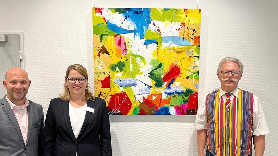 Neue Bilderausstellung in der Bank Thalwil