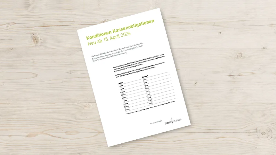 Im Fokus: Kassenobligationen 