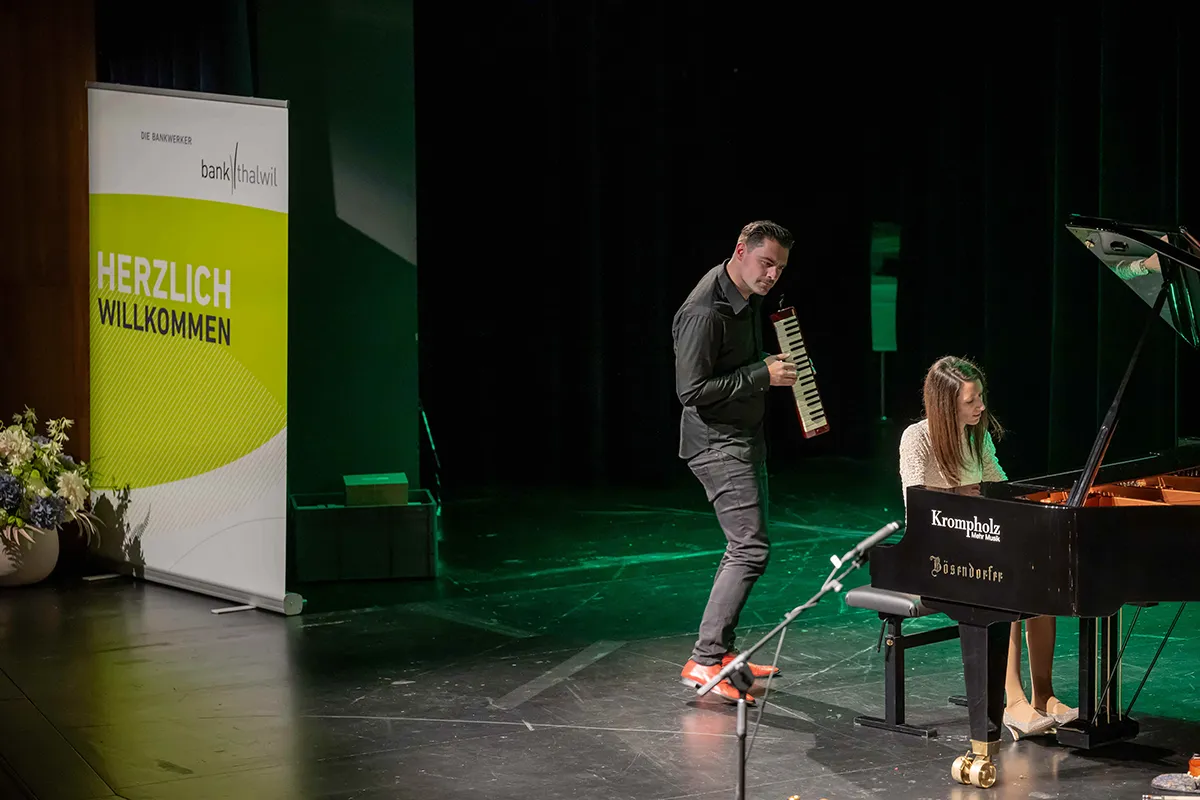 Musikalische Unterhaltung an der Generalversammlung