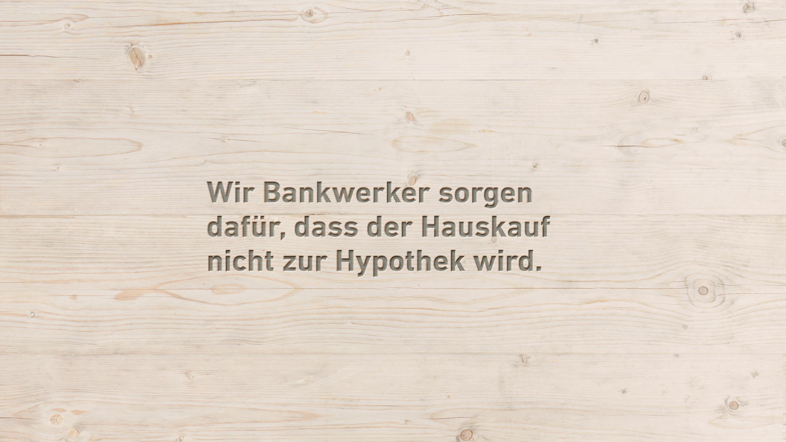 Individuelle Hypotheken - Bank Thalwil – die Bankwerker